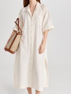NWOT MADEWELL COTTON MIDI DRESS